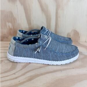 Hey Dude - Wally Sox Ice Gray - Loafers - Gray - Men's - 13 - 110350127